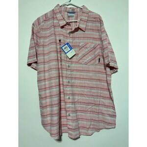Columbia Men Size XXL Katchor Short Sleeve Button Front Shirt AM9137-685